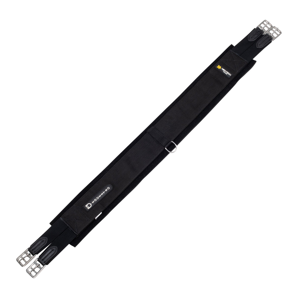 Equestro Neoprene Soft Touch  Jumping Girth #colour_black