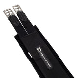 Equestro Neoprene Soft Touch  Jumping Girth #colour_black