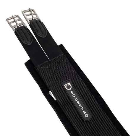 Equestro Neoprene Soft Touch  Jumping Girth #colour_black