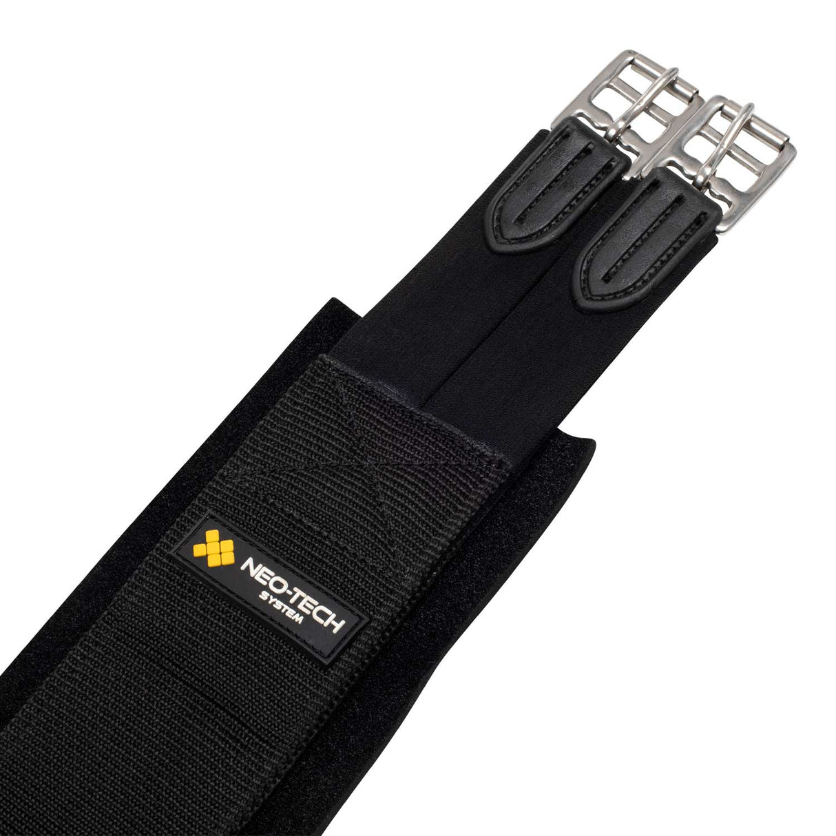 Equestro Neoprene Soft Touch  Jumping Girth #colour_black