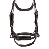 Equestro Anatomical Bridle Contrast Stitching