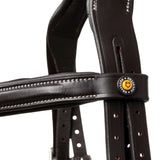 Equestro Bridle In Soft Stitched Leather