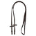 Equestro Leather And Rubber Reins #colour_brown