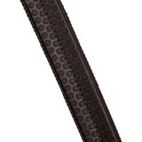 Equestro Leather And Rubber Reins #colour_brown