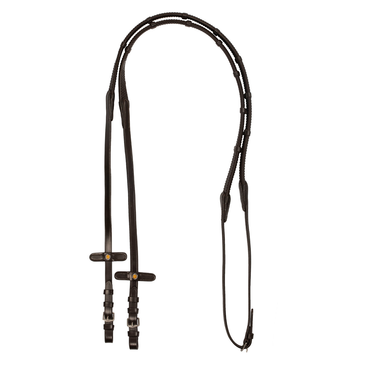 Equestro Eventa Rubber Reins With Stopper