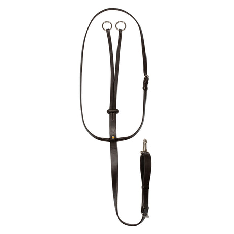 Equestro Collier Martingale With Silver Stitching