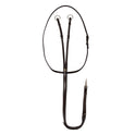 Equestro Martingale Leather Silver Seams #colour_brown