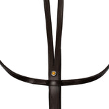 Equestro Martingale Leather Silver Seams #colour_brown
