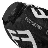 Equestro Waffle Fabric Box Rug #colour_black