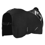 Equestro Waffle Fabric Box Rug #colour_black