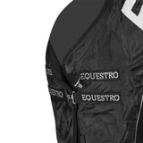 Equestro Waffle Fabric Box Rug #colour_black