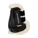 Equestro Fetlock Boots In Tpu And Synthetic Sheepskin