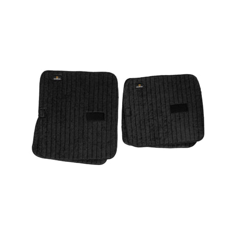 Equestro Terry Cloth Underpads (4Pcs) #colour_black