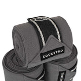 Equestro Fleece Pony Bandages With Embroidered Logo