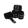Equestro Breathable Fleece Bandages #colour_black