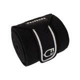 Equestro Breathable Fleece Bandages #colour_black