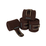 Equestro Breathable Fleece Bandages #colour_brown