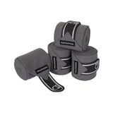 Equestro Breathable Fleece Bandages #colour_grey