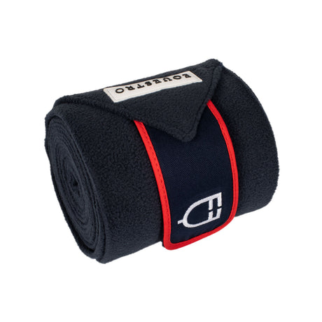 Fleece bandages with hook-and-loop fastening