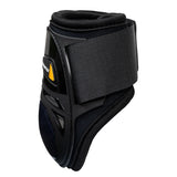 Equestro Neoprene Fetlock Boots Velcro Closure #colour_black