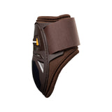 Equestro Neoprene Fetlock Boots Velcro Closure #colour_brown