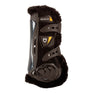 Equestro Spider Man Anatomical Tendon Boots With Synthetic Sheepskin #colour_brown