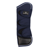 Equestro Travelling Boots Set And Tail Guard With Rubber Patch #colour_blue