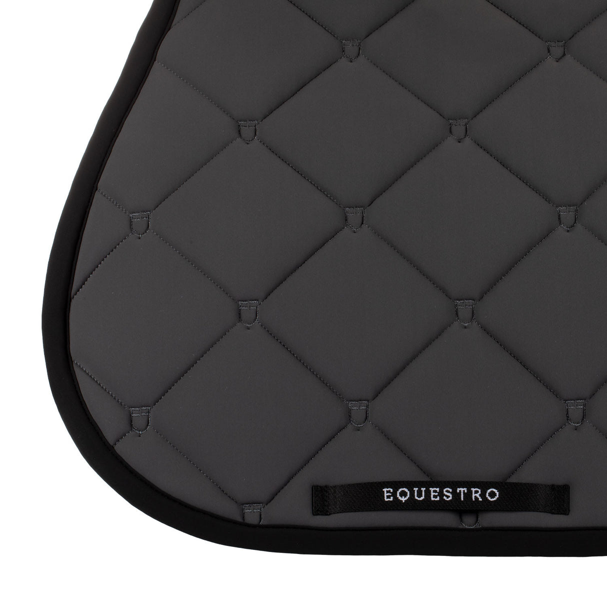 Jumping saddle pad in technical fabric
