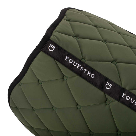 Jumping saddle pad in technical fabric