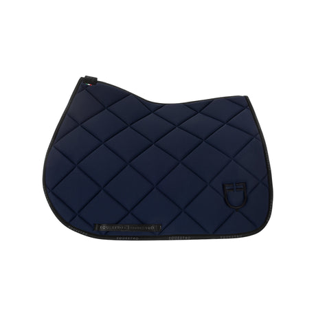 Jumping saddle pad technical fabric with logo