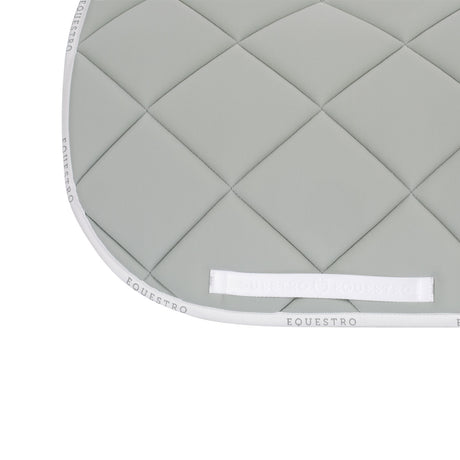 Dressage saddle pad technical fabric with logo