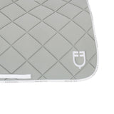 Dressage saddle pad technical fabric with logo