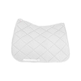 Equestro Dressage Saddle Pad Technical Fabric #colour_white