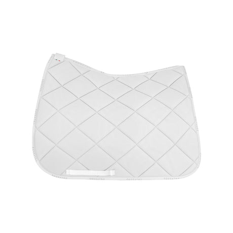 Equestro Dressage Saddle Pad Technical Fabric #colour_white
