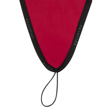 Fly veil in technical fabric with noseband attachment