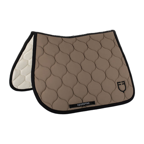 Equestro Jumping Saddle Pad With Onion Quilting