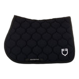 Equestro Jumping Saddle Pad With Onion Quilting