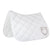Equestro Dressage Saddle Pad Rhinestone Logo #colour_white