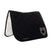 Equestro Dressage Saddle Pad With Rhinestone Logo #colour_black