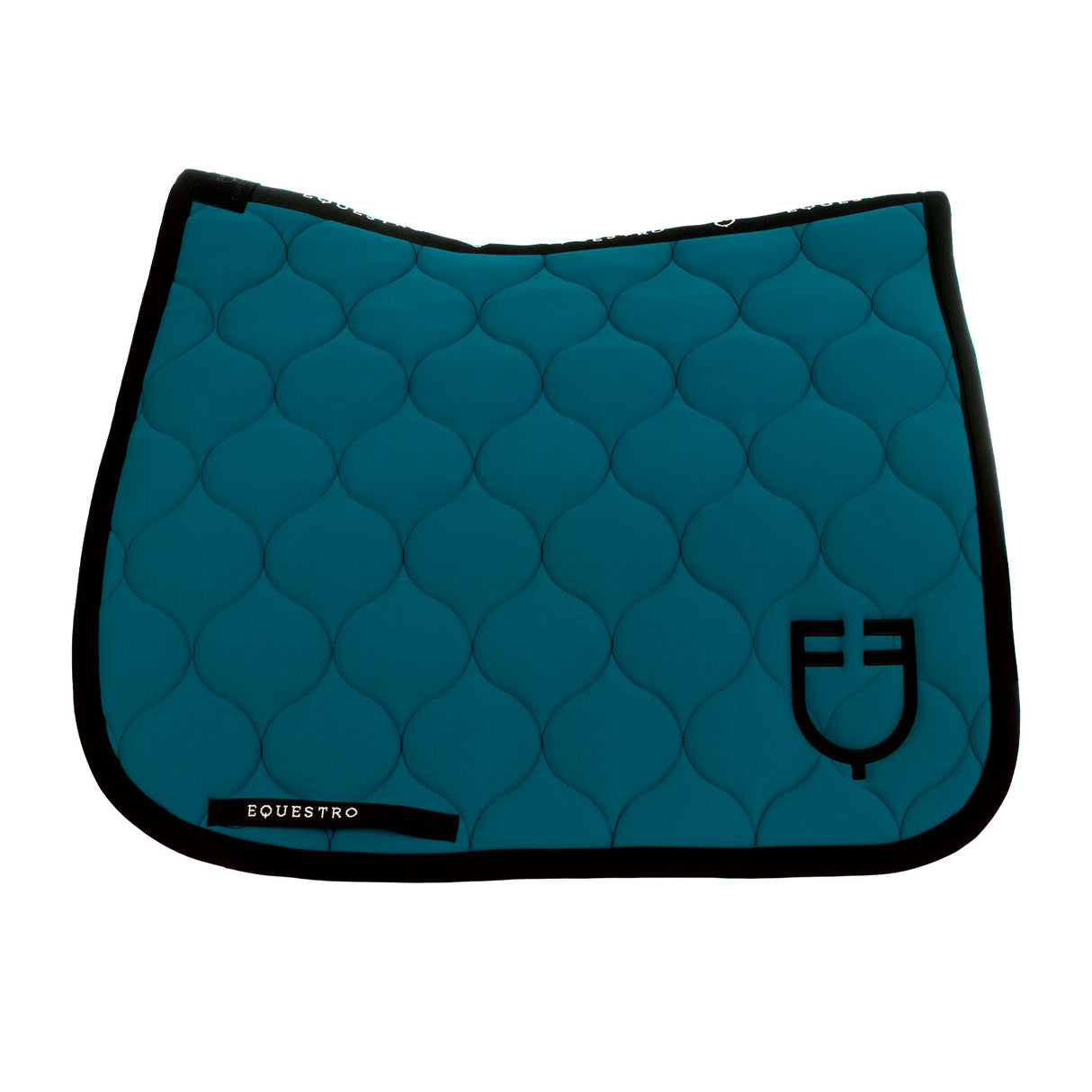 Equestro Dressage Saddle Pad With Onion Quilting