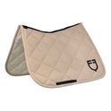 Dressage saddle pad with monogram print