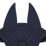 Fly veil with monogram print