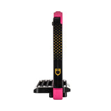 Equestro Junior Stirrups Side Opening And Wide Tread #colour_pink