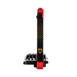 Equestro Junior Stirrups Side Opening And Wide Tread #colour_red