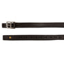Equestro Leather Stirrup Leathers With Numbered Holes #colour_brown