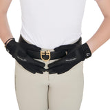 Equestro Kids' Gloves In Technical Fabric #colour_black
