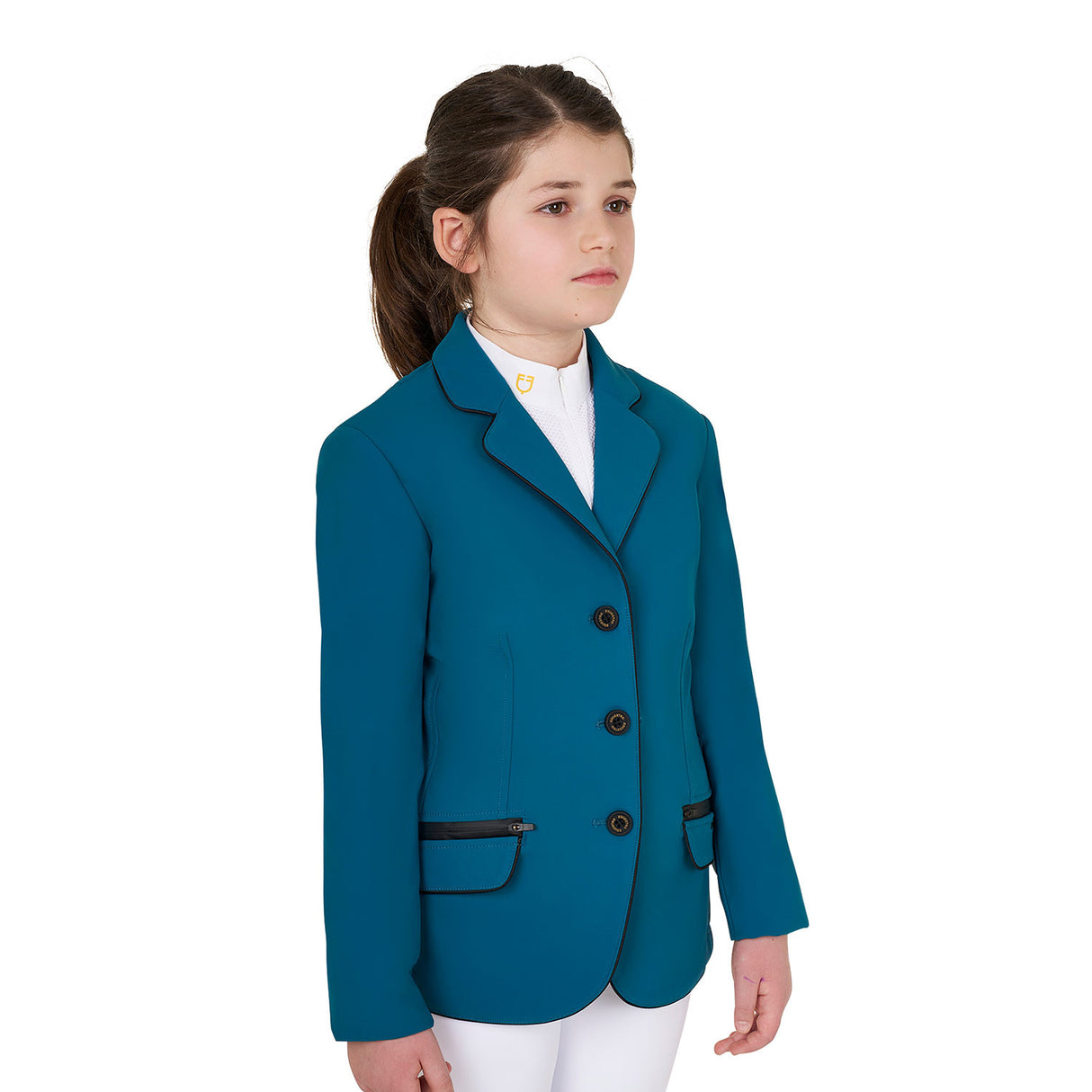 Girls' competition jacket in technical fabric