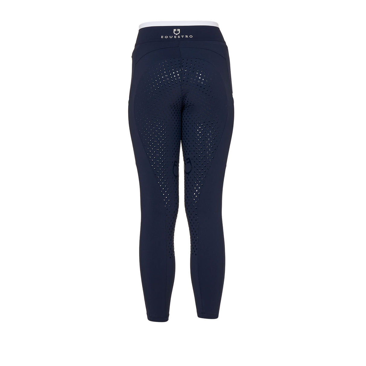 Equestro Girls' Leggings With Perforated Decorations