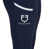 Equestro Girls' Leggings With Perforated Decorations