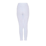 Equestro Girls' Leggings With Perforated Decorations